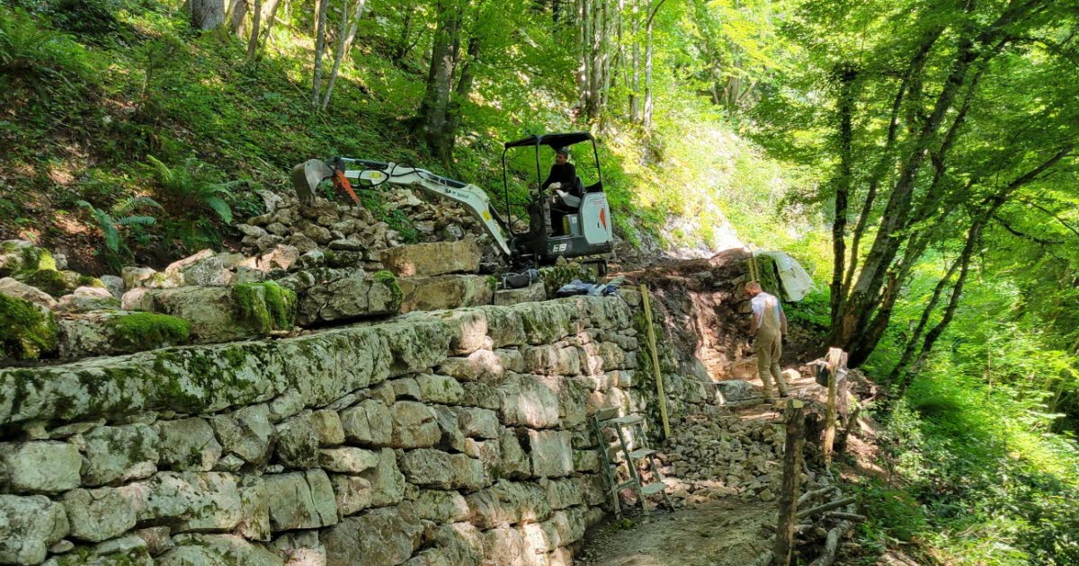 Les travaux de la Voie Sarde ont commencé !